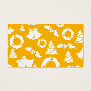 Padrão de Natal Amarelo