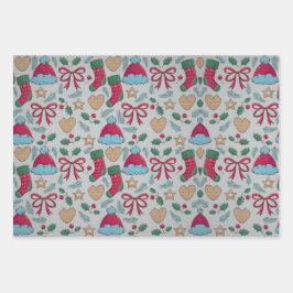 Padrão de Natal Colorido 