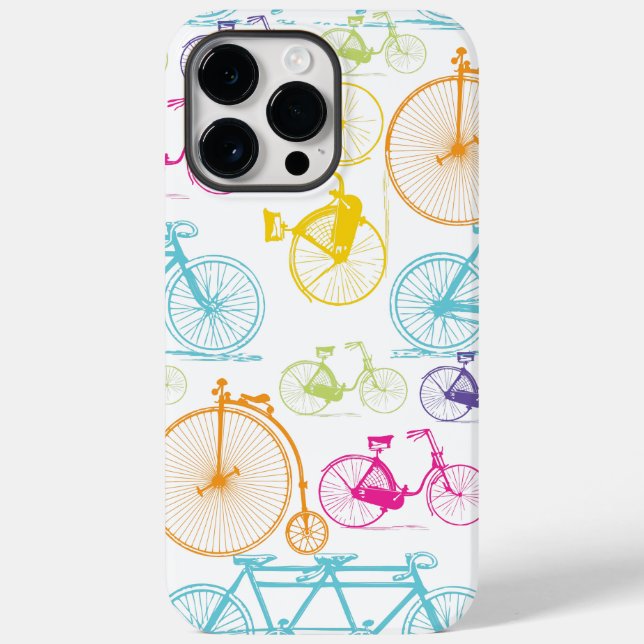 Padrão de Neon de Cor Brilhante de Bicicleta Moder (Verso)