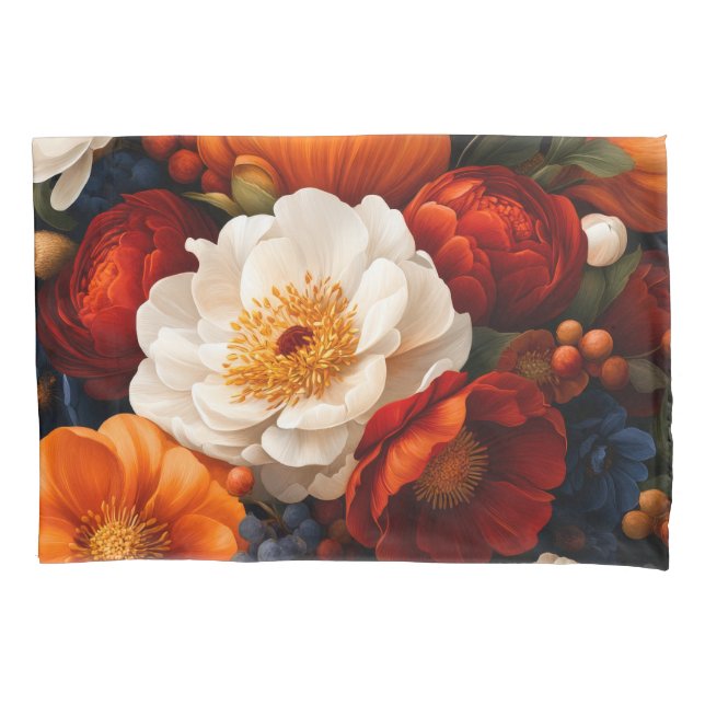 Padrão de Par Padrão Floral (Frente-Esquerda)