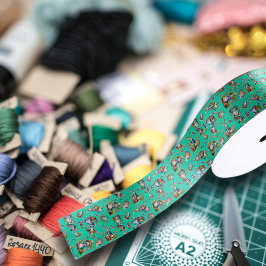 Padrão de Páscoa de Páscoa de Molera Verde de Vint