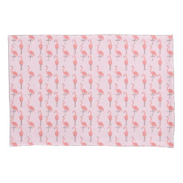 Padrão de pássaro de flamingo rosa aleatório