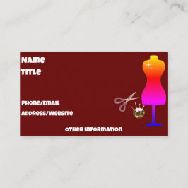 Padrão de patch, Cartão de visita de 3,5" x 2,0"