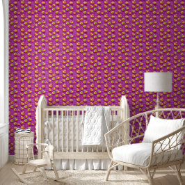 Padrão de patinho de borracha rosa brilhante, ki c