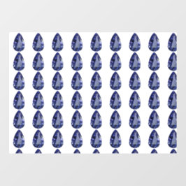 Padrão de pera azul