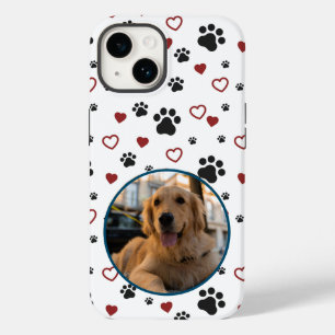 Padrão de Pet de Impressão da Pata de Cachorro
