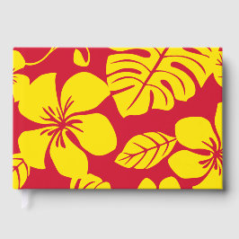 PADRÃO DE PINK BIKINI EM VERMELHO E DOURADO