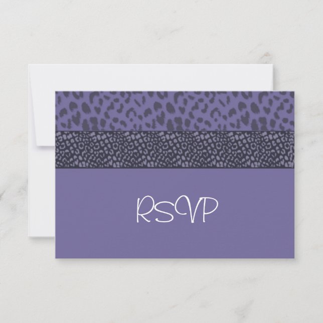 Padrão de Puma Roxo RSVP (Frente)