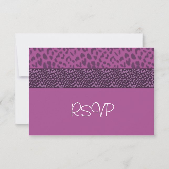Padrão de Puma Roxo RSVP (Frente)