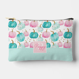 Padrão de queda de abóbora de aquarela