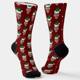 Padrão de Repetição de Foto do Pai Natal Personali