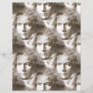 Padrão de retrato de Beethoven