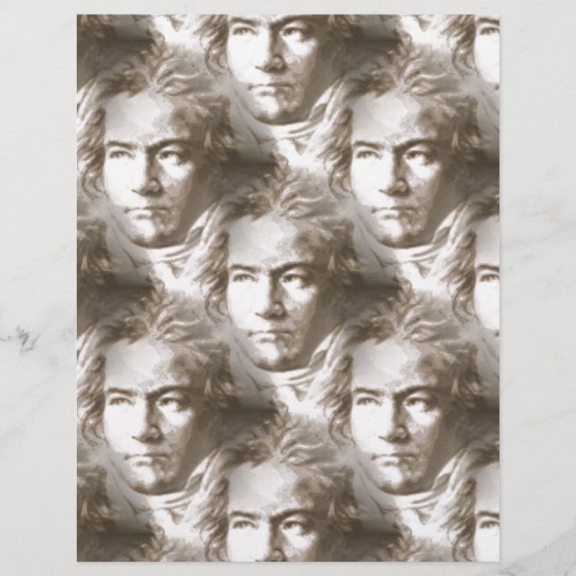 Padrão de retrato de Beethoven (Frente)