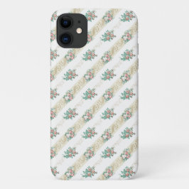 Padrão de Rosa Vintage - Capinha para iPhone 11