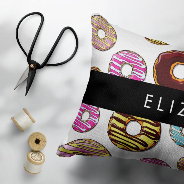 Padrão De Rosquinhas, Rosquinhas Coloridas, Seu No (Criador carregado)