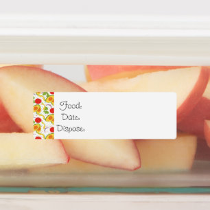 Padrão de Salada de Etiquetas de Comida da Organiz