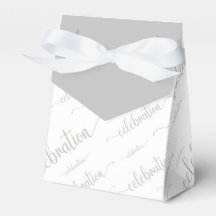 Padrão de script de celebração Caixa de Favorecime