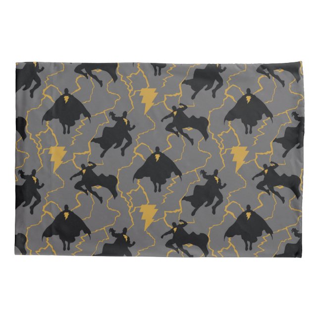 Padrão de silhueta Black Adam Lightning (Verso)