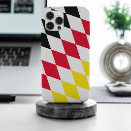 Padrão de Sinalizador de Diamante Baviera Azul Ama