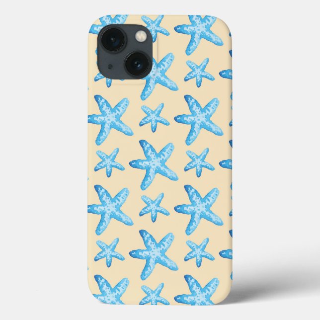 Padrão de Starfish Azul-Cria (Verso)