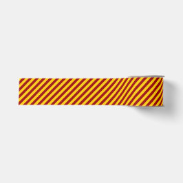 Padrão de Stripe Cardeal e Dourado