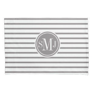 Padrão de stripes finas monograma
