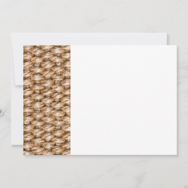 Padrão de tapete de sisal (Frente)