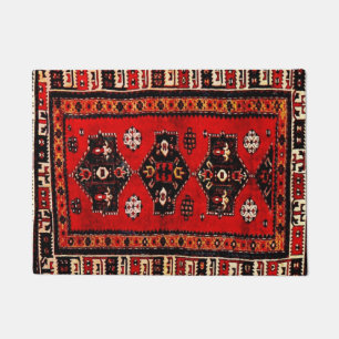Padrão de tapete oriental tribal