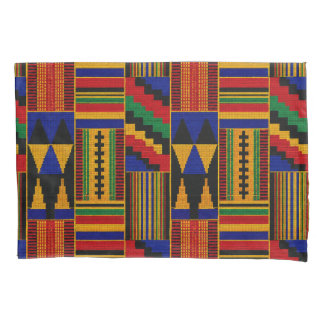 Padrão de Tecido Kente Estilo Africano