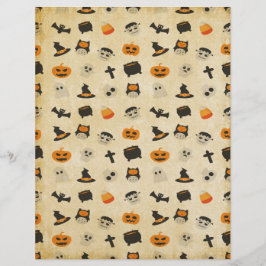 Padrão de Tema do Halloween Cute