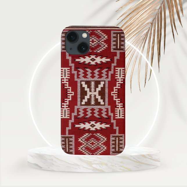 Padrão de Tempestade Americana Nativa (Native American Storm Pattern Phone Case)