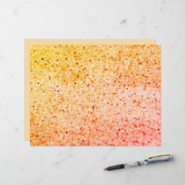 Padrão de Textura Retro Laranja Elegante Terrazzo