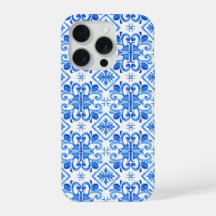 Padrão de Toile Francês Azul