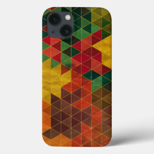 Padrão de Triângulo Grunge Geométrico