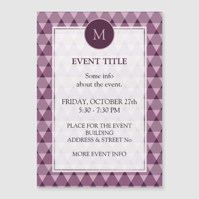 Padrão de triângulos (Frente)