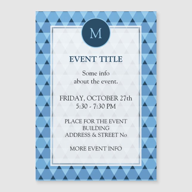 Padrão de triângulos (Frente)