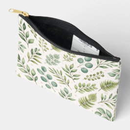 Padrão de Vegetação em Aquarela | Folhas Botânicas