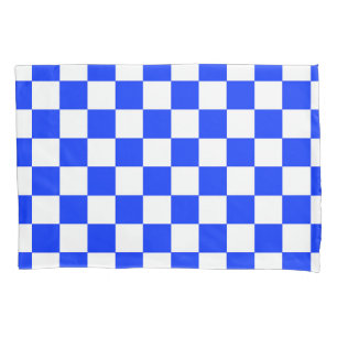 Padrão de Verificação Branco Azul