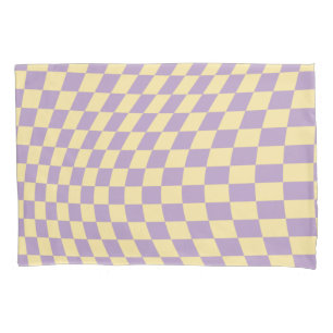 Padrão De Verificação Da lavanda E Do Quadro De Ve