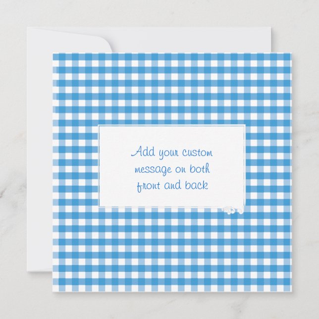 Padrão de Verificação de Gingham (Frente)