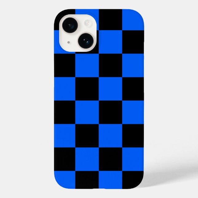 Padrão de Verificação Preto Azul (Verso)