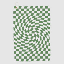 Padrão de Verificação Verde Azul e Branco