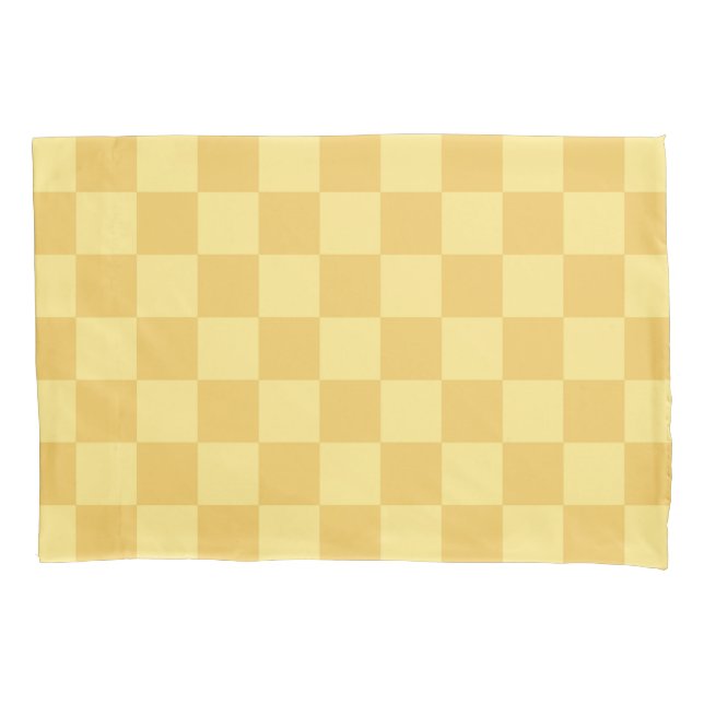 Padrão de Xadrez Amarelo (Frente-Esquerda)