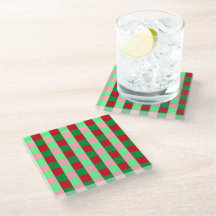 Padrão de xadrez de Natal contemporâneo