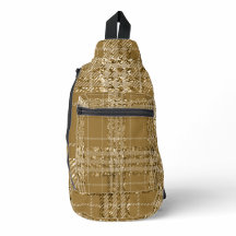 PADRÃO DE XADREZ DO BROWN & DOURADO GLITTER