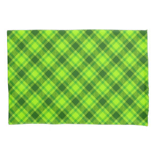 Padrão de Xadrez Verificado de Tartan Verde-57578