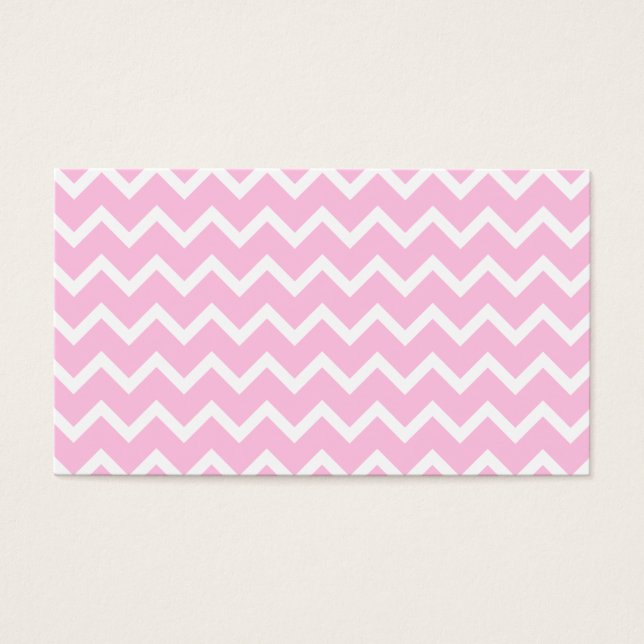Padrão de Zigzag branco e rosa pálido. (Frente)