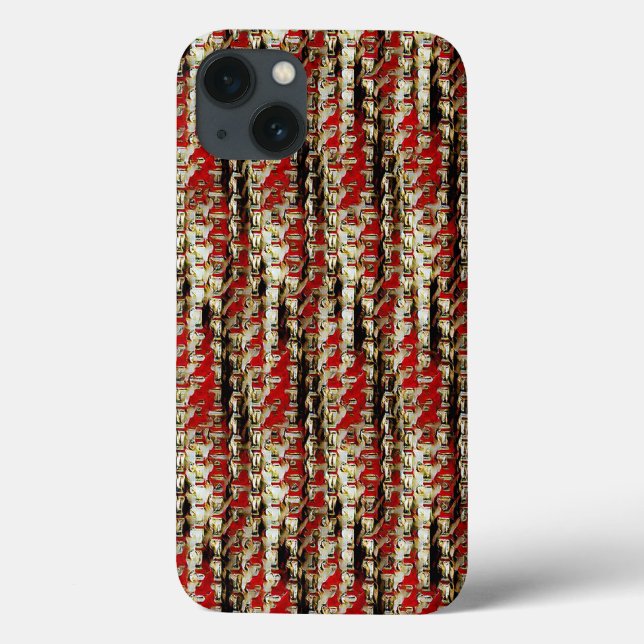 Padrão digital abstrato moderno design 1226 (Verso)