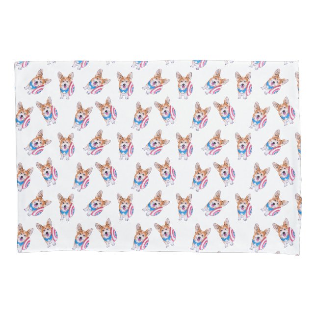 Padrão do Capitão Americorgi (Frente)