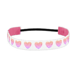 Padrão do Coração Rosa Moderno